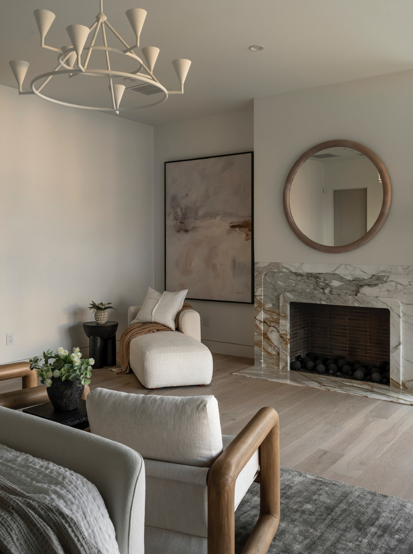 Fireplace sitting room