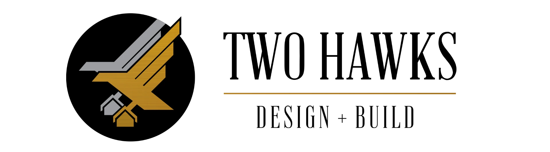 Two Hawks Design + Build logo