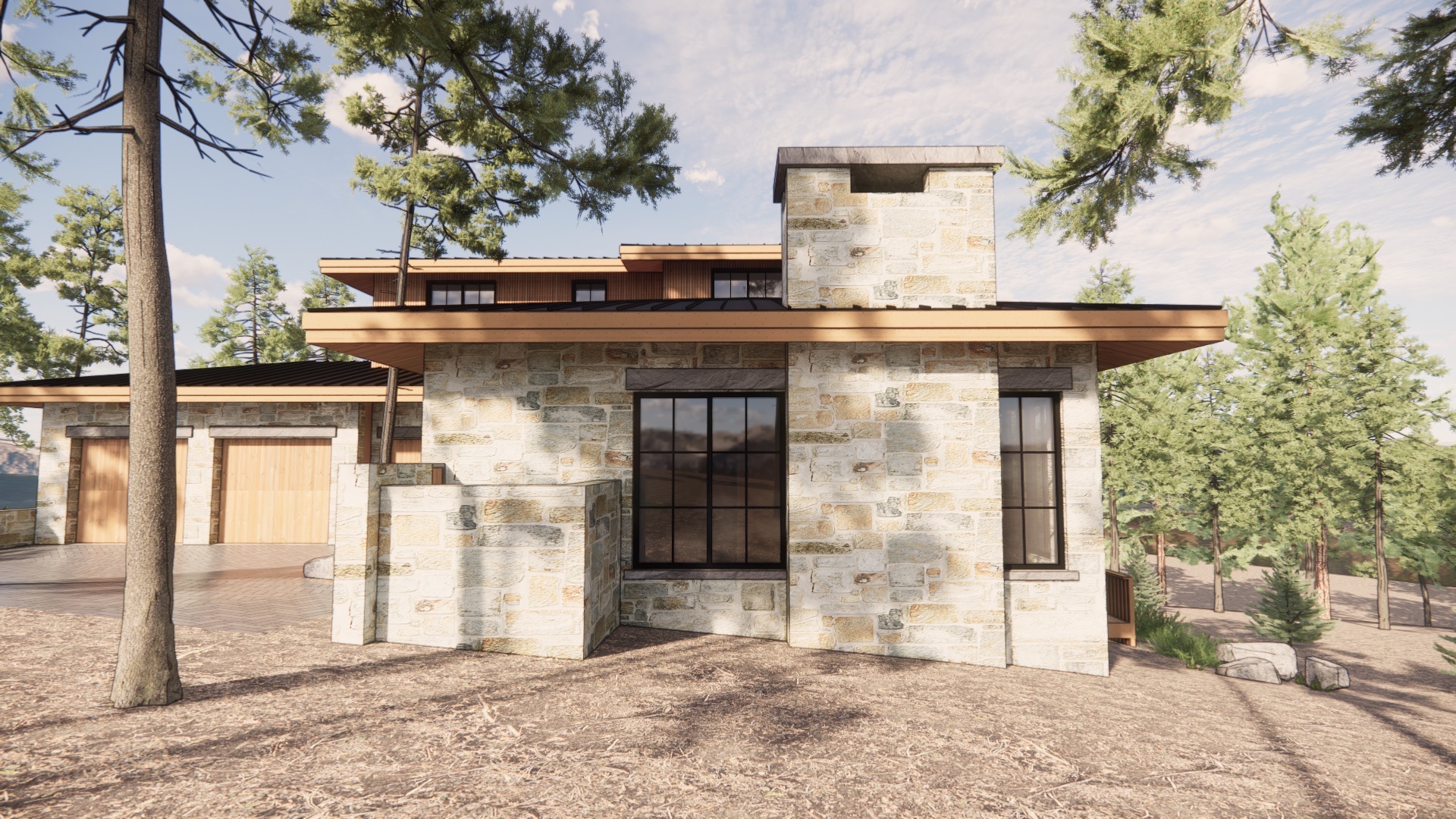Primary suite exterior