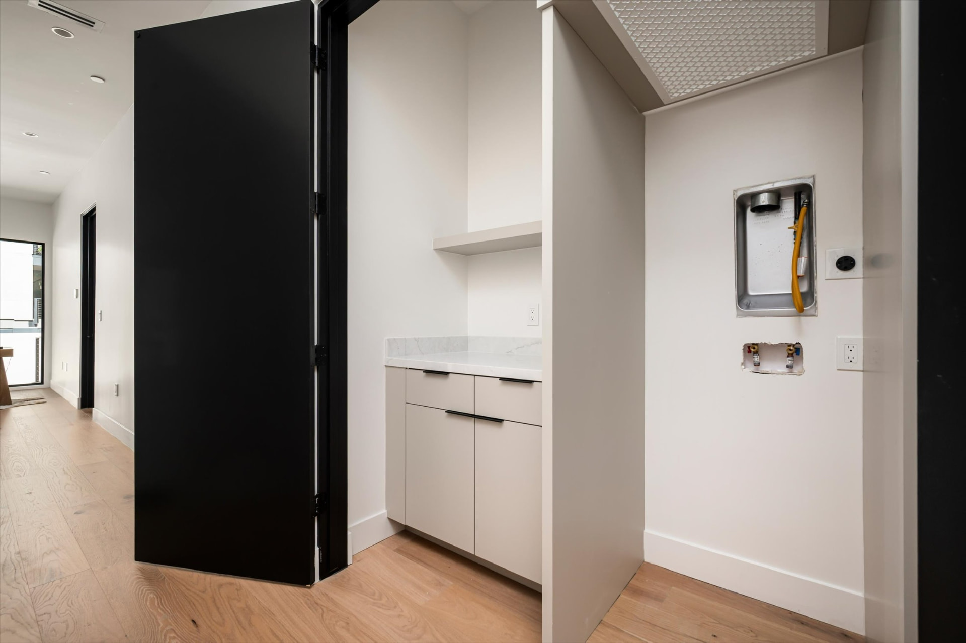 Laundry and utility closet