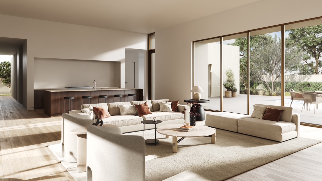 Great room living area